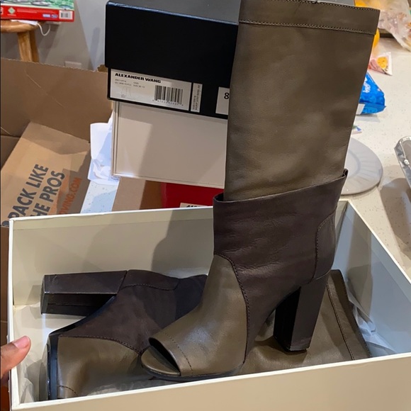 Phillip Lim Open Toe Short Boots - Picture 2 of 3